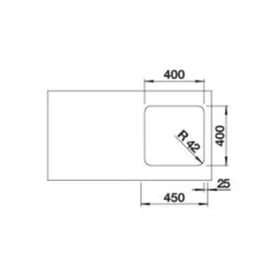 BLANCO Unterbaubecken SOLIS 400-U Edelstahl Bürstfinish -Machen Sie es mit der Küchenspüle. blanco unterbaubecken solis 400 u edelstahl buerstfinish3