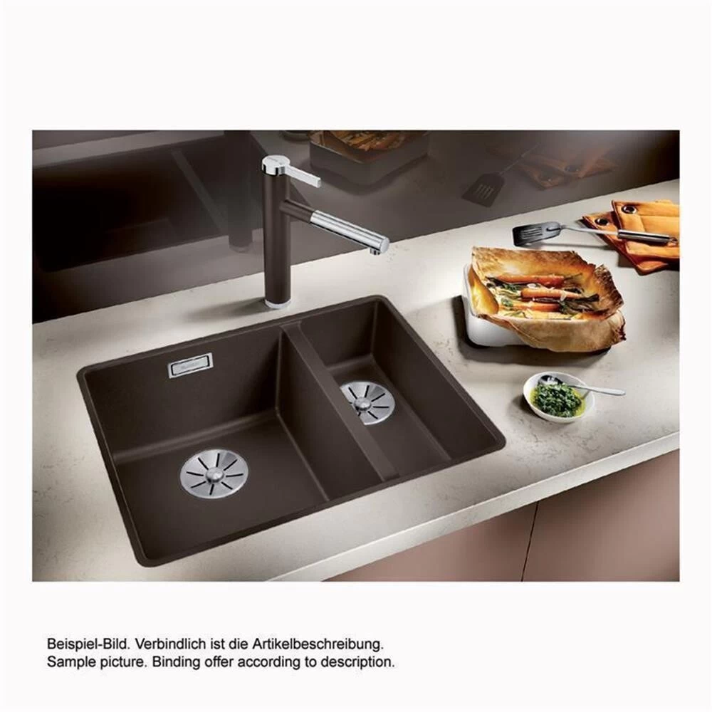 BLANCO Unterbaubecken SUBLINE 340/160-U Silgranit, InFino 4 BLANCO Unterbaubecken SUBLINE 340/160-U Silgranit, InFino – Bild 2