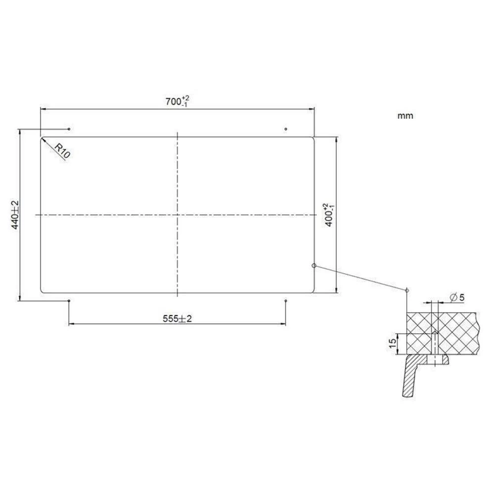BLANCO Unterbaubecken SUBLINE 700-U Level Silgranit, InFino 6 BLANCO Unterbaubecken SUBLINE 700-U Level Silgranit, InFino – Bild 4