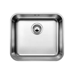 BLANCO Unterbaubecken SUPRA 450-U Edelstahl Bürstfinish