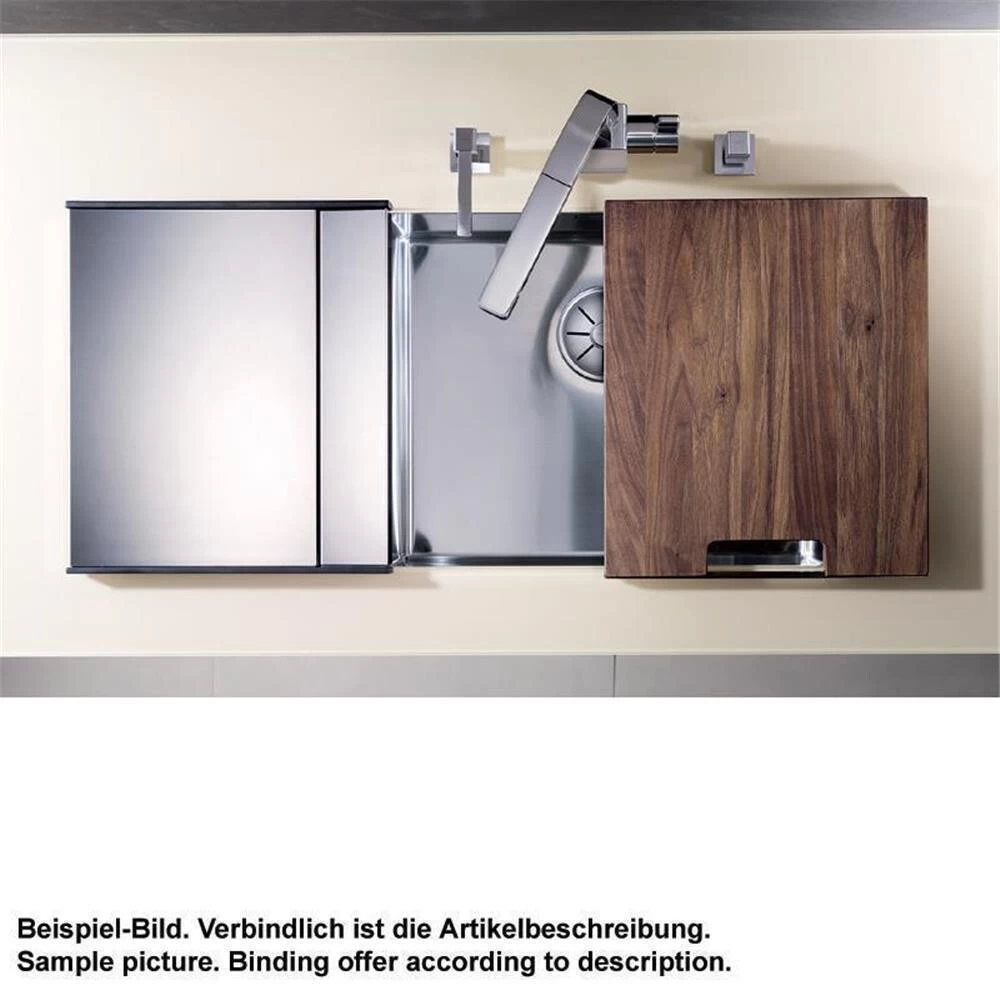 BLANCO Unterbauspüle CLARON 500-U Edelstahl | InFino Ablauf 4 BLANCO Unterbauspüle CLARON 500-U Edelstahl | InFino Ablauf – Bild 2
