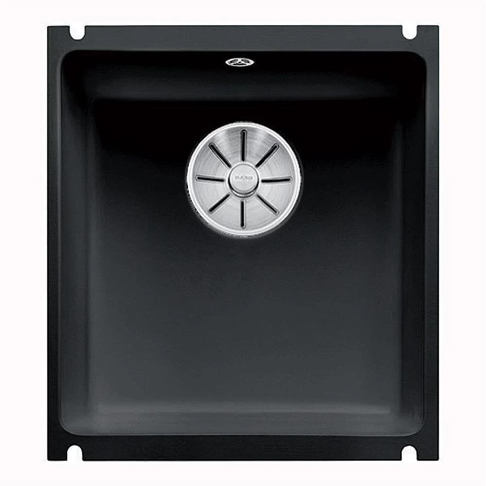 BLANCO Unterbauspüle SUBLINE 375-U Keramik PuraPlus, InFino 3 BLANCO Unterbauspüle SUBLINE 375-U Keramik PuraPlus, InFino