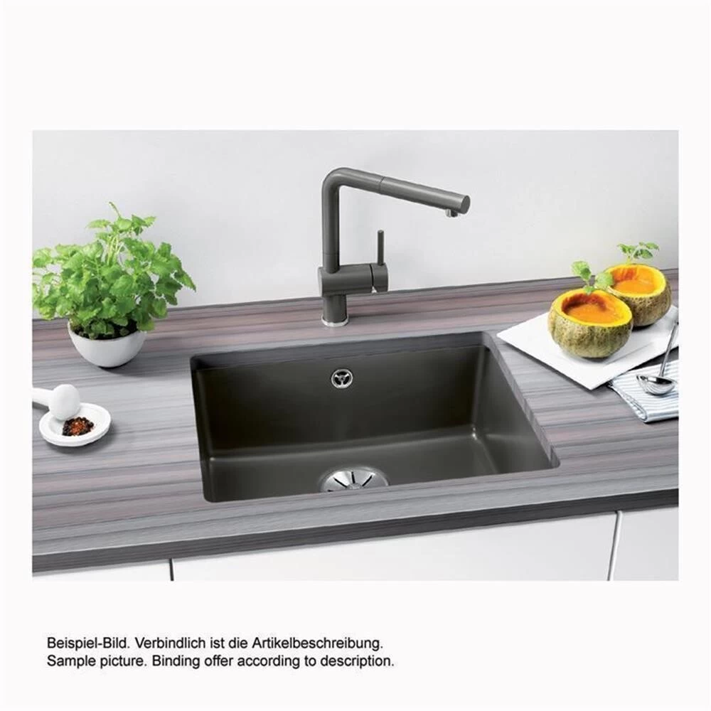 BLANCO Unterbauspüle SUBLINE 500-U Keramik PuraPlus, InFino 4 BLANCO Unterbauspüle SUBLINE 500-U Keramik PuraPlus, InFino – Bild 2