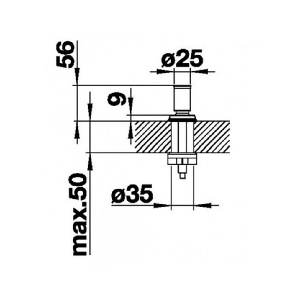 BLANCO Zugknopf LIVIA, Für Ablauffernbedienung 7 BLANCO Zugknopf LIVIA, Für Ablauffernbedienung – Bild 5