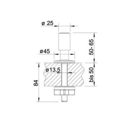 BLANCO Zugknopf Rund, Für Ablauffernbedienung -Machen Sie es mit der Küchenspüle. blanco zugknopf rund fuer ablauffernbedienung3
