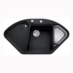 BLANCODELTA II-F Einbauspüle Silgranit, InFino