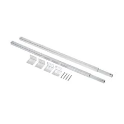 Caressi CAB90 Rohrschellensatz Für 80-120 Cm Schrankbreite