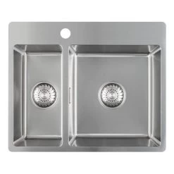 Caressi Einbauspüle Basic Line CABL1833KR15 57 X 45 Cm Edelstahl