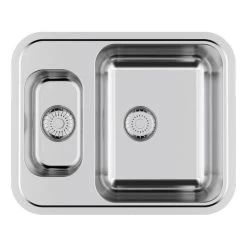 Caressi Einbauspüle Basic Line CABLPP1532R50 56,5 X 46 Cm Edelstahl