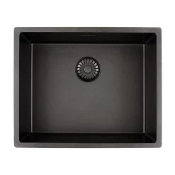 Caressi Einbauspüle Black Und White Line CAGRPP50-FL 54 X 44 Cm Flächenbündig Einbaubar