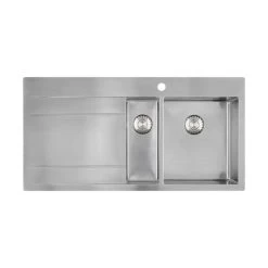 Caressi Einbauspüle CAPPABR Und ABL 101 X 52 Cm Edelstahl