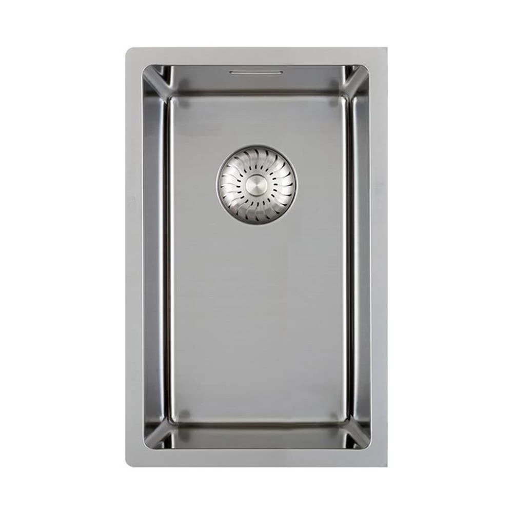 Caressi Einbauspüle CAPPR10 CAPP20R10 24 X 44 Cm Edelstahl 3 Caressi Einbauspüle CAPPR10 CAPP20R10 24 X 44 Cm Edelstahl