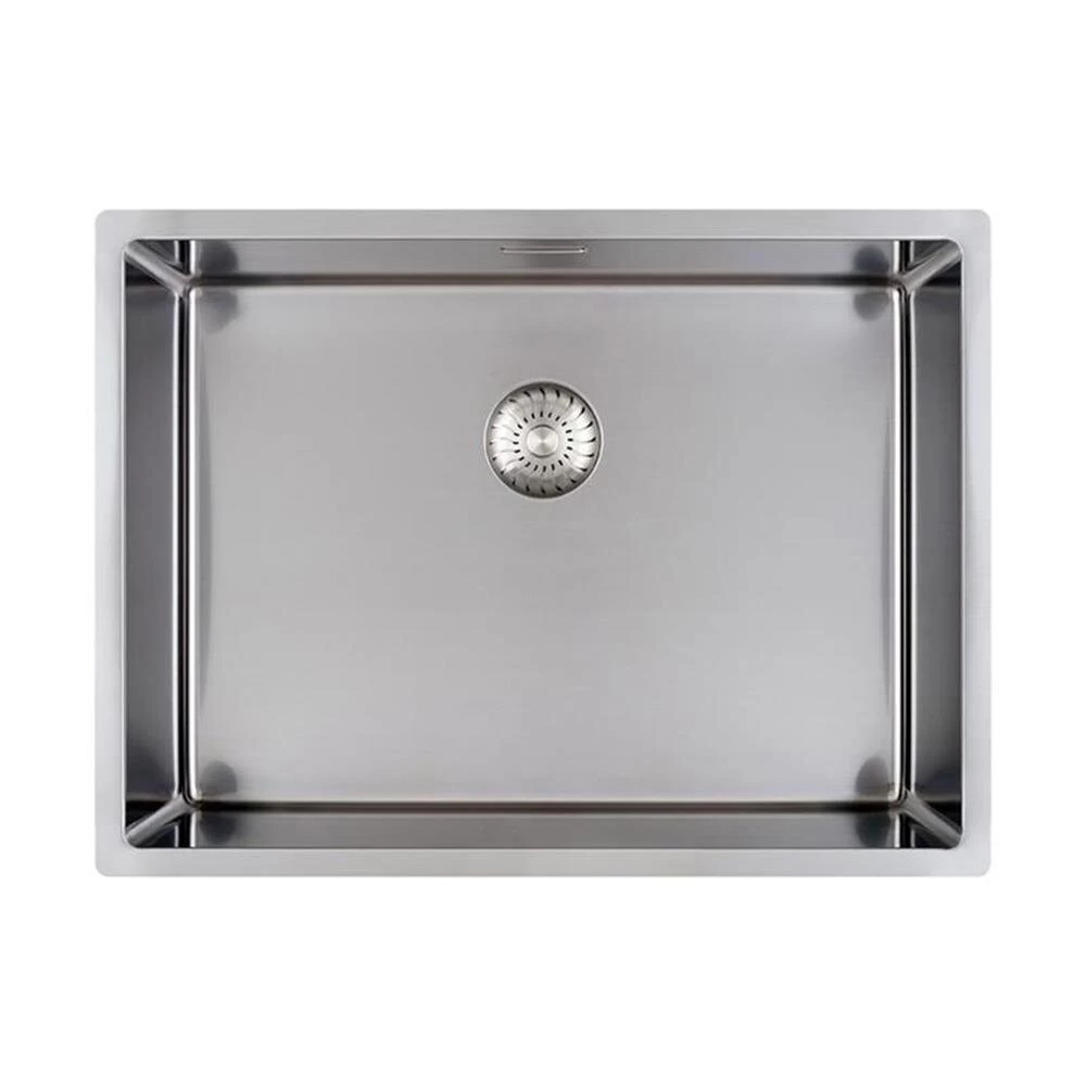 Caressi Einbauspüle CAPPR10 CAPP55R10 59 X 44 Cm Edelstahl 2 Caressi Einbauspüle CAPPR10 CAPP55R10 59 X 44 Cm Edelstahl