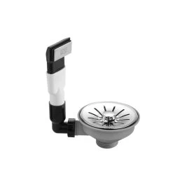 Dornbracht Ab- Und Überlaufgarnitur Handverschließbar Edelstahl Poliert