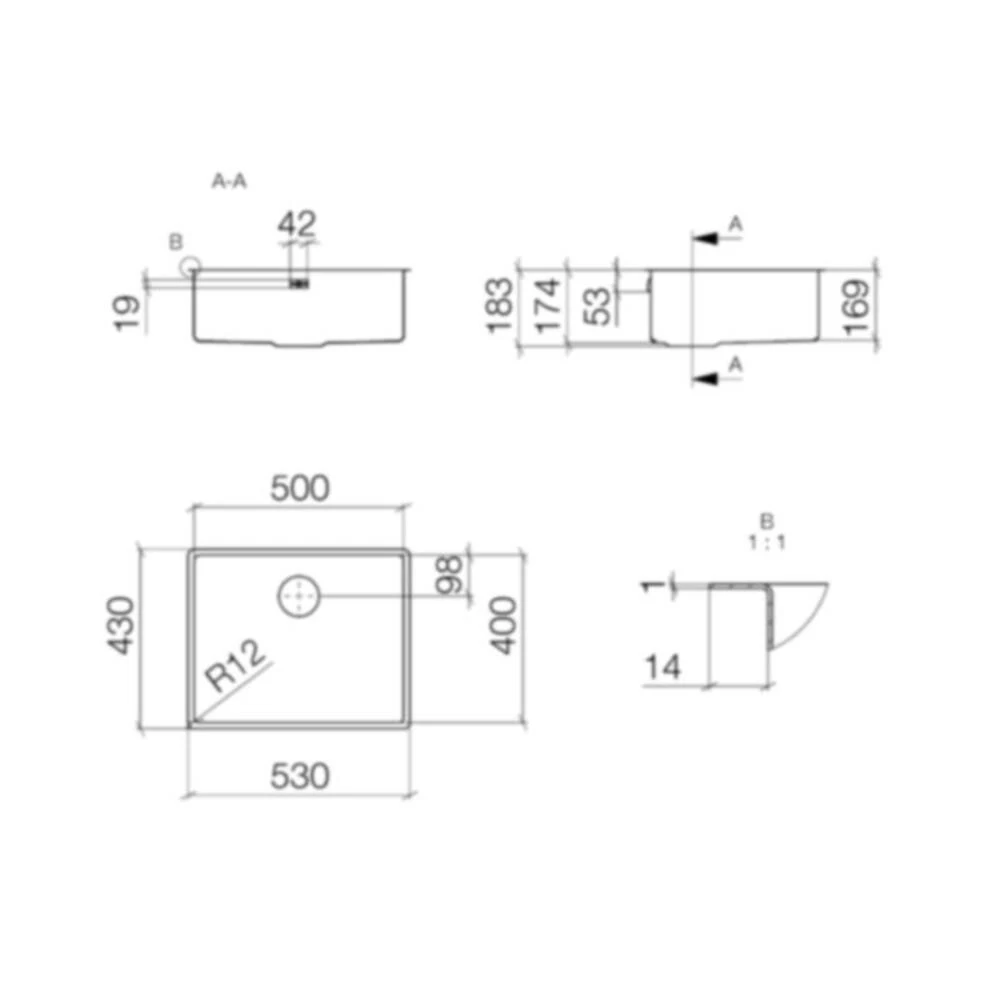 Dornbracht Unterbaubecken Küchenbecken Aus Edelstahl Poliert (50x40 Cm) 4 Dornbracht Unterbaubecken Küchenbecken Aus Edelstahl Poliert (50x40 Cm) – Bild 2