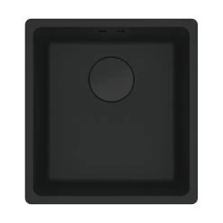 Franke Einbaubecken Maris MRG 210-37 Fragranit Flächenbündig Einbaubar, Black Matt - Black Collection
