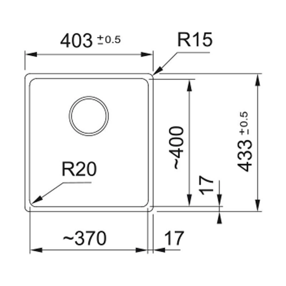 Franke Einbaubecken Maris MRG 210-37 Fragranit Flächenbündig Einbaubar, Black Matt - Black Collection 4 Franke Einbaubecken Maris MRG 210-37 Fragranit Flächenbündig Einbaubar, Black Matt - Black Collection – Bild 2
