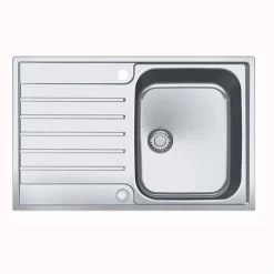 Franke Einbauspüle Argos AGX 211-78 Edelstahl Glatt