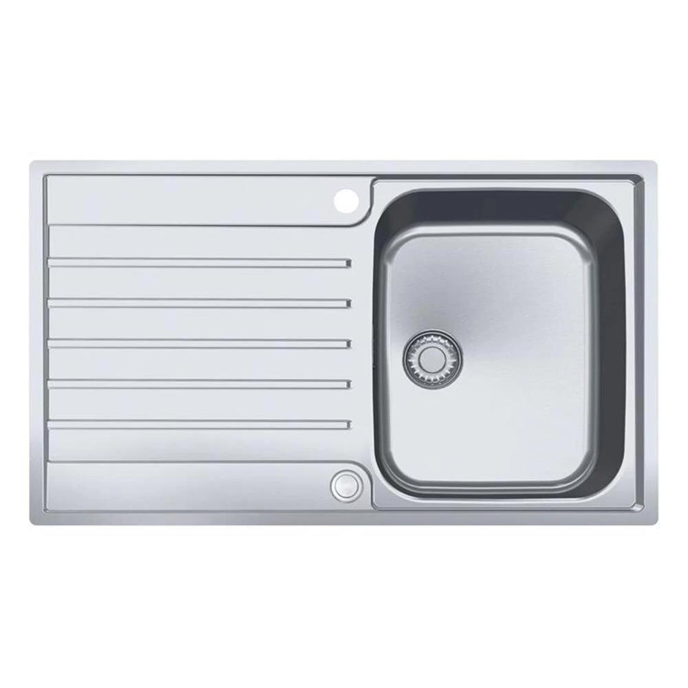 Franke Einbauspüle Argos AGX 211 Edelstahl, Druckknopfventil 3 Franke Einbauspüle Argos AGX 211 Edelstahl, Druckknopfventil