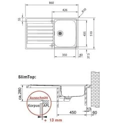 Franke Einbauspüle Argos AGX 211 Edelstahl, Druckknopfventil 9 Franke Einbauspüle Argos AGX 211 Edelstahl, Druckknopfventil -Machen Sie es mit der Küchenspüle. franke einbauspuele argos agx 211 edelstahl druckknopfventil3
