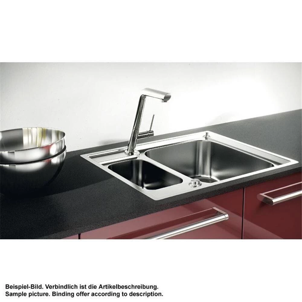 Franke Einbauspüle Argos G AGX 260 G Edelstahl, Exzenterbetätigung 4 Franke Einbauspüle Argos G AGX 260 G Edelstahl, Exzenterbetätigung – Bild 2