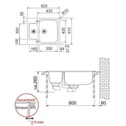 Franke Einbauspüle Argos G AGX 260 G Edelstahl, Exzenterbetätigung 10 Franke Einbauspüle Argos G AGX 260 G Edelstahl, Exzenterbetätigung -Machen Sie es mit der Küchenspüle. franke einbauspuele argos g agx 260 g edelstahl exzenterbetaetigung4