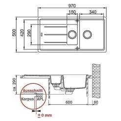 Franke Einbauspüle Basis BFG 651 Fragranit+ -Machen Sie es mit der Küchenspüle. franke einbauspuele basis bfg 651 fragranit 3