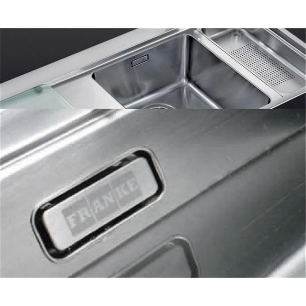 Franke Einbauspüle Epos EOX 211 Edelstahl, Druckknopfventil 7 Franke Einbauspüle Epos EOX 211 Edelstahl, Druckknopfventil – Bild 5