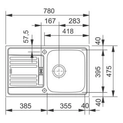 Franke Einbauspüle Euroform EFX 614-78 Edelstahl Glatt -Machen Sie es mit der Küchenspüle. franke einbauspuele euroform efx 614 78 edelstahl glatt3