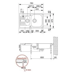 Franke Einbauspüle Euroform EFX 651-78 Edelstahl Glatt -Machen Sie es mit der Küchenspüle. franke einbauspuele euroform efx 651 78 edelstahl glatt3