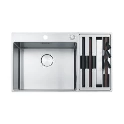 Franke Einbauspüle Franke Box Center BWX 220-54-27 A Edelstahl