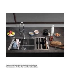 Franke Einbauspüle Franke Box Center BWX 220-54-27 A Edelstahl -Machen Sie es mit der Küchenspüle. franke einbauspuele franke box center bwx 220 54 27 a edelstahl3