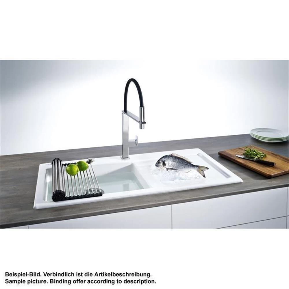 Franke Einbauspüle Mythos MTK 611-100 Fraceram, Druckknopfventil 4 Franke Einbauspüle Mythos MTK 611-100 Fraceram, Druckknopfventil – Bild 2