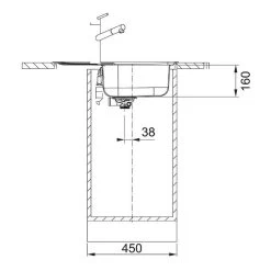 Franke Einbauspüle Spark SKX 611-63 Edelstahl -Machen Sie es mit der Küchenspüle. franke einbauspuele spark skx 611 63 edelstahl3