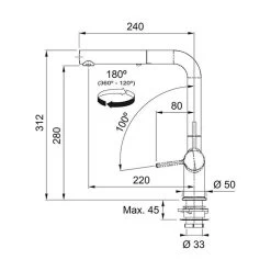 Franke Küchenarmatur Active L Twist Auszugsbrause -Machen Sie es mit der Küchenspüle. franke kuechenarmatur active l twist auszugsbrause3
