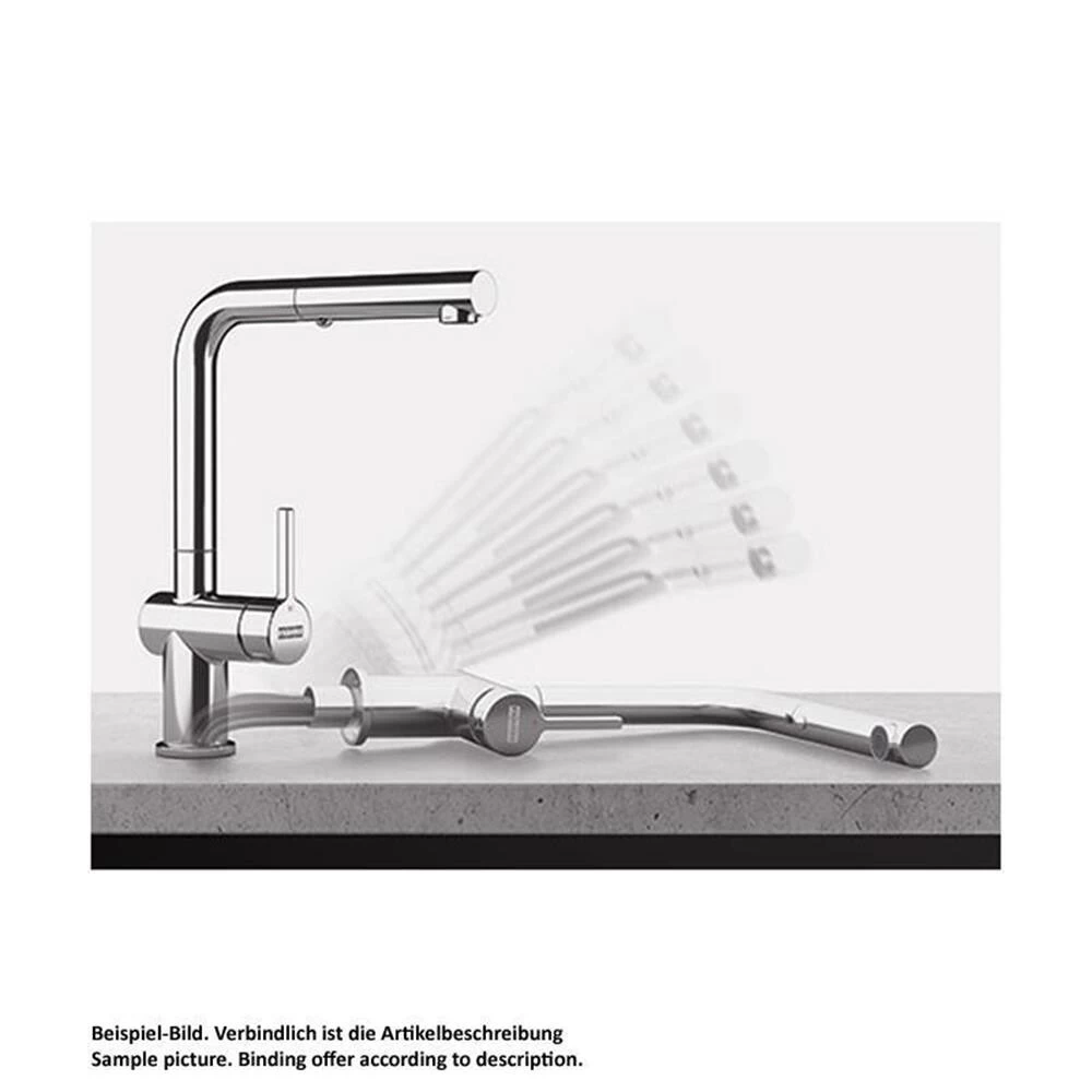 Franke Küchenarmatur Active L Window Mit Auszugsbrause Umstellbar Niederdruck Oberfläche Chrom 4 Franke Küchenarmatur Active L Window Mit Auszugsbrause Umstellbar Niederdruck Oberfläche Chrom – Bild 2