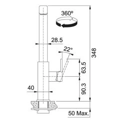 Franke Küchenarmatur Mythos Zugauslauf Hochdruck Edelstahl Massiv Ausziehbarer Schlauch -Machen Sie es mit der Küchenspüle. franke kuechenarmatur mythos zugauslauf hochdruck edelstahl massiv ausziehbarer schlauch3