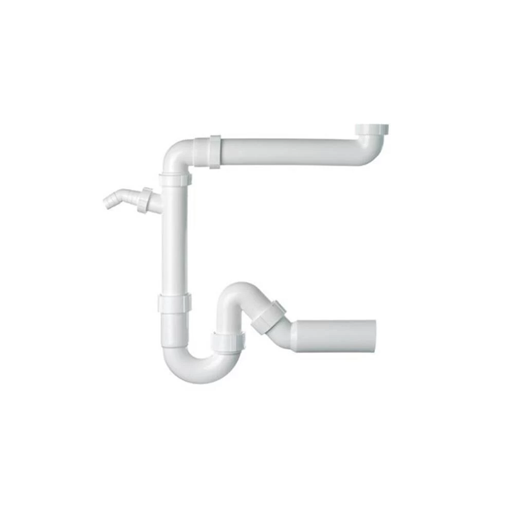 Franke Raumspar-Siphon / Geruchverschluss 1 1/2" X 40/50 Mm, Mit 1 Geräteanschluss 3 Franke Raumspar-Siphon / Geruchverschluss 1 1/2" X 40/50 Mm, Mit 1 Geräteanschluss