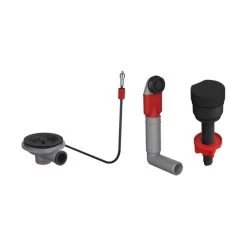 Franke Schwarzes Ventilset Mit Drehknopf Und Rundem Überlauf