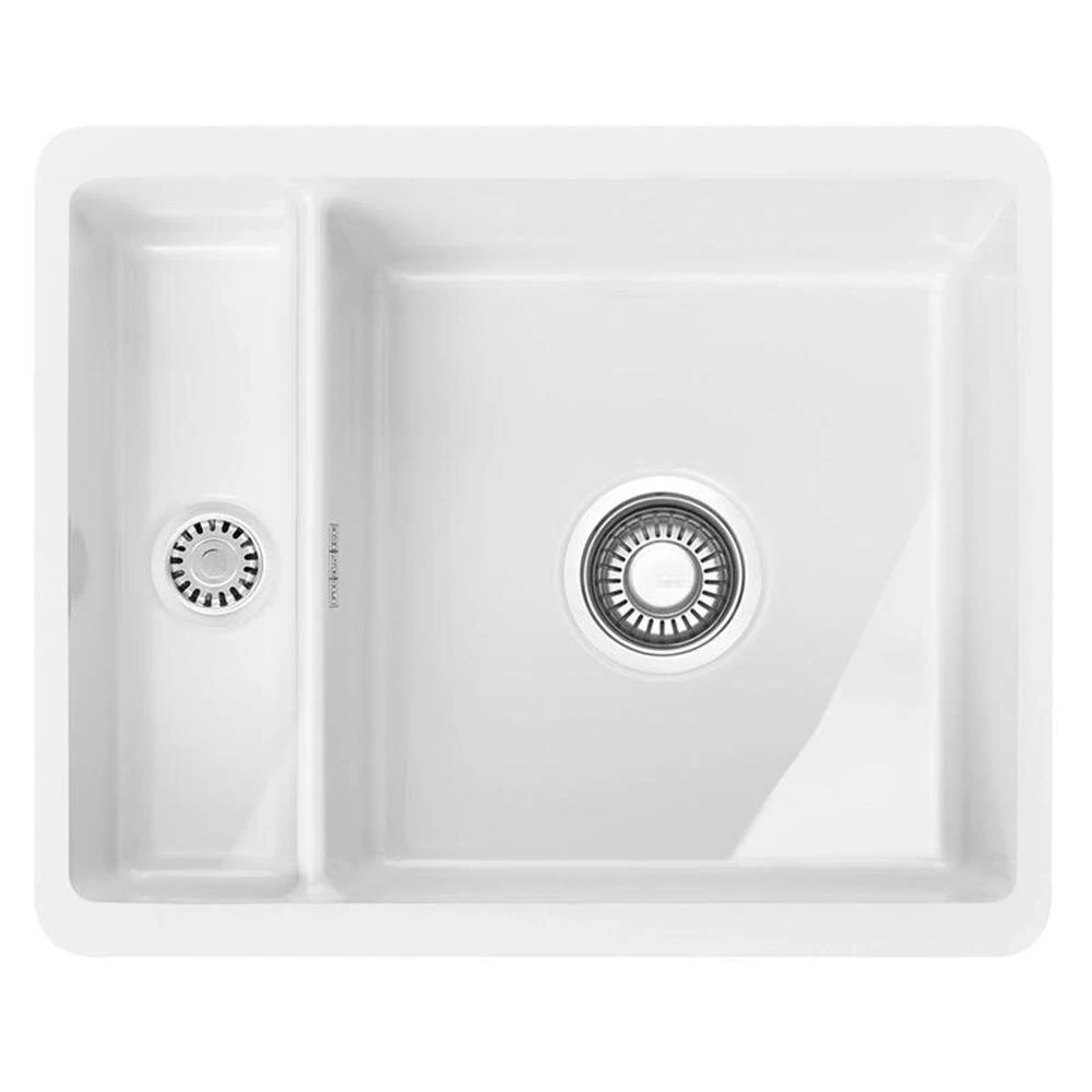 Franke Unterbaubecken Kubus KBK 160 Fraceram, Druckknopfventil 3 Franke Unterbaubecken Kubus KBK 160 Fraceram, Druckknopfventil