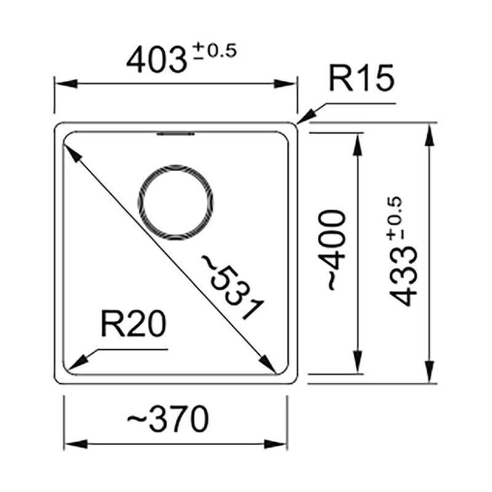 Franke Unterbaubecken Maris MRG 110-37 Fragranit Black Matt - Black Collection 4 Franke Unterbaubecken Maris MRG 110-37 Fragranit Black Matt - Black Collection – Bild 2