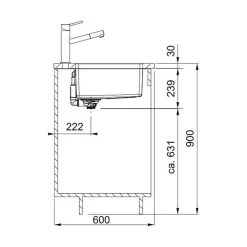 Franke Unterbaubecken Maris MRX 110-45 Edelstahl -Machen Sie es mit der Küchenspüle. franke unterbaubecken maris mrx 110 45 edelstahl4