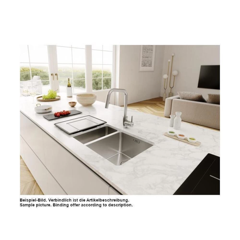 Franke Unterbaubecken Mythos MYX 160-34-16 Edelstahl 4 Franke Unterbaubecken Mythos MYX 160-34-16 Edelstahl – Bild 2