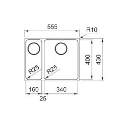 Franke Unterbaubecken Mythos MYX 160-34-16 Edelstahl 9 Franke Unterbaubecken Mythos MYX 160-34-16 Edelstahl -Machen Sie es mit der Küchenspüle. franke unterbaubecken mythos myx 160 34 16 edelstahl gebuerstet3