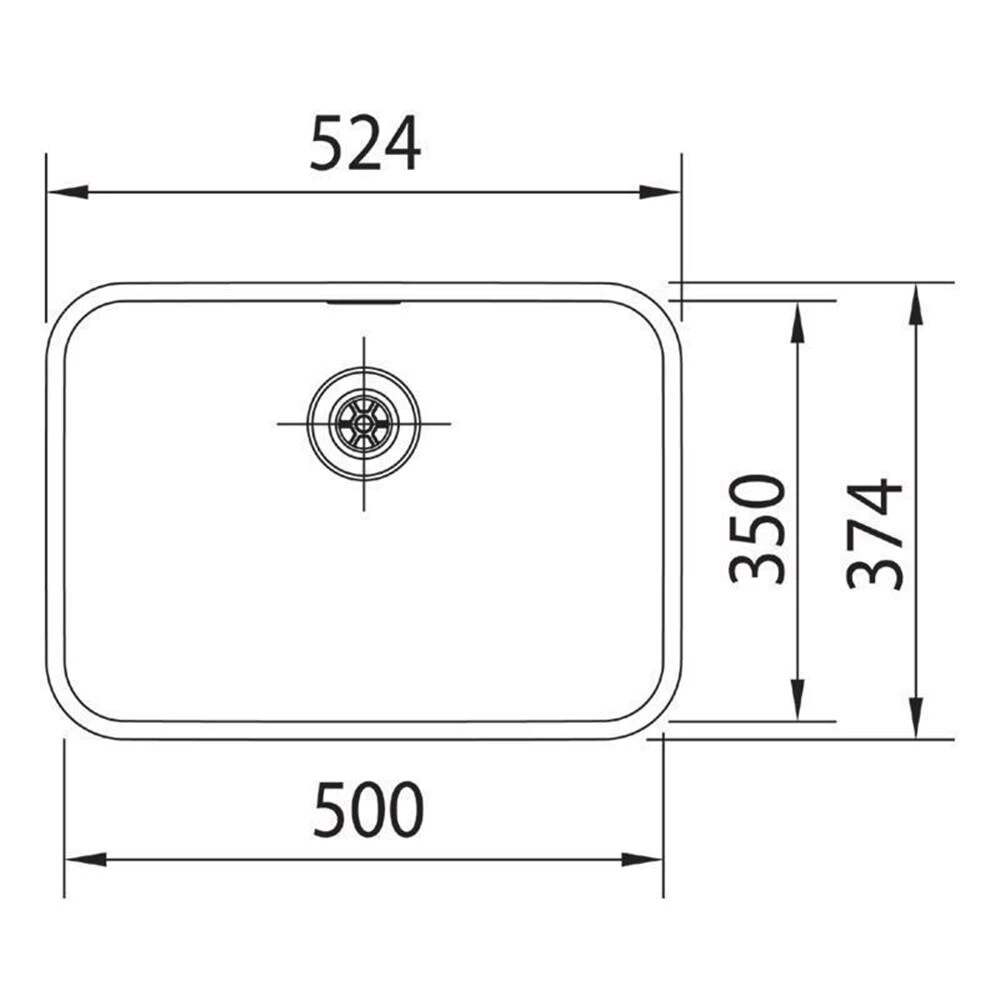 Franke Unterbauspüle Epos EOX 110-50/35 Edelstahl 5 Franke Unterbauspüle Epos EOX 110-50/35 Edelstahl – Bild 3