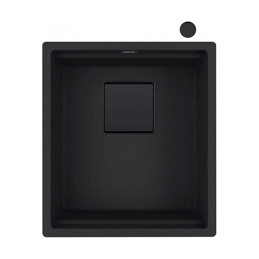 Franke Unterbauspüle Kubus 2 KNG 110-37 Fragranit+ Black Matt - Black Collection 3 Franke Unterbauspüle Kubus 2 KNG 110-37 Fragranit+ Black Matt - Black Collection