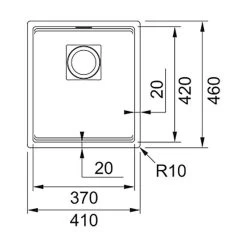 Franke Unterbauspüle Kubus 2 KNG 110-62 Fragranit+ Black Matt - Black Collection -Machen Sie es mit der Küchenspüle. franke unterbauspuele kubus 2 kng 110 62 fragranit black matt black collection3