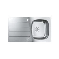 Grohe Einbauspüle K200 45-S 86/50 1.0 Rev, Edelstahl