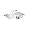 Grohe Einbauspülen-Set, K200 Edelstahlspüle + Eurosmart Armatur 2 Grohe Einbauspülen-Set, K200 Edelstahlspüle + Eurosmart Armatur -Machen Sie es mit der Küchenspüle. grohe einbauspuelen set k200 edelstahlspuele eurosmart armatur
