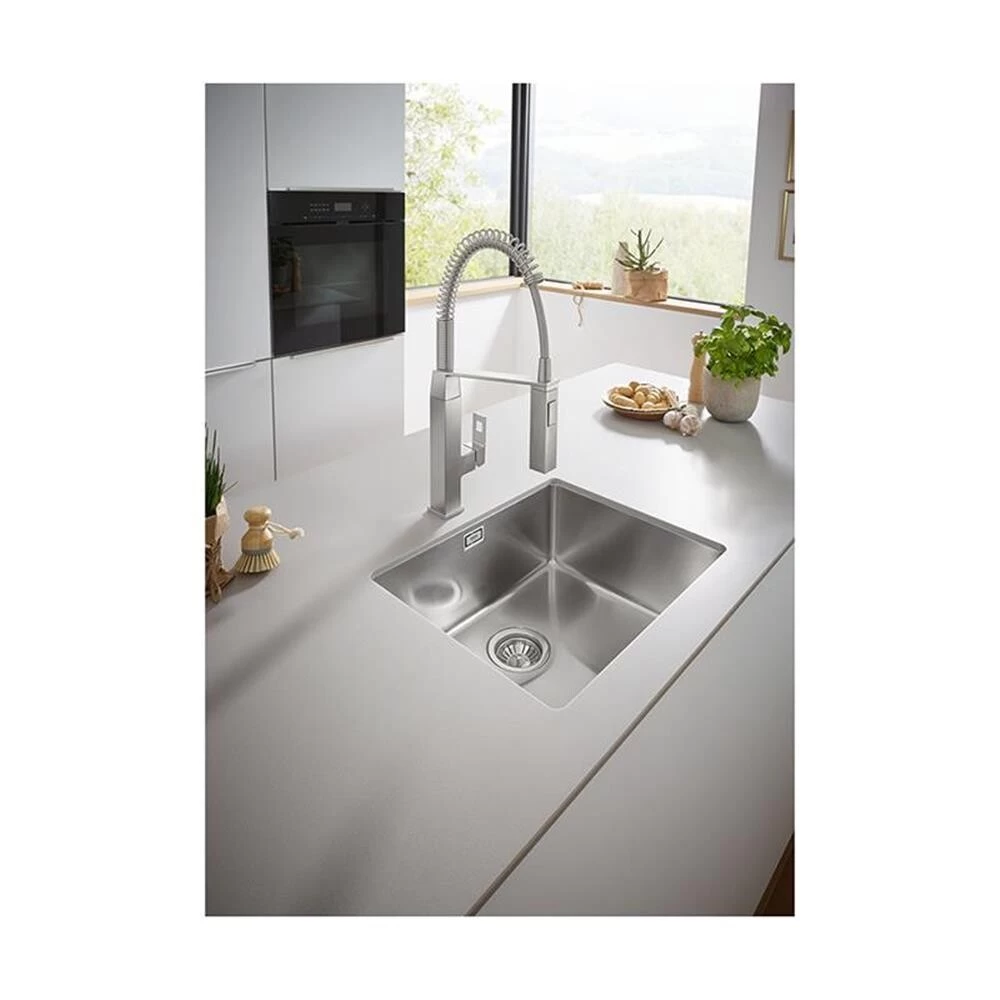 Grohe Spülbecken K700U 60-S 54,4/44,4 1.0, Edelstahl 4 Grohe Spülbecken K700U 60-S 54,4/44,4 1.0, Edelstahl – Bild 2